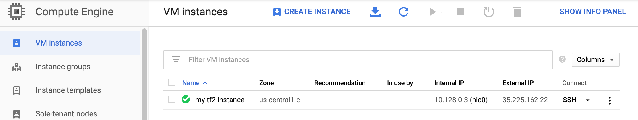vm instance