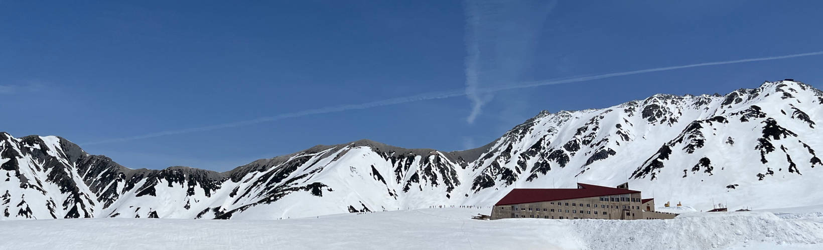 Snow covered mountains