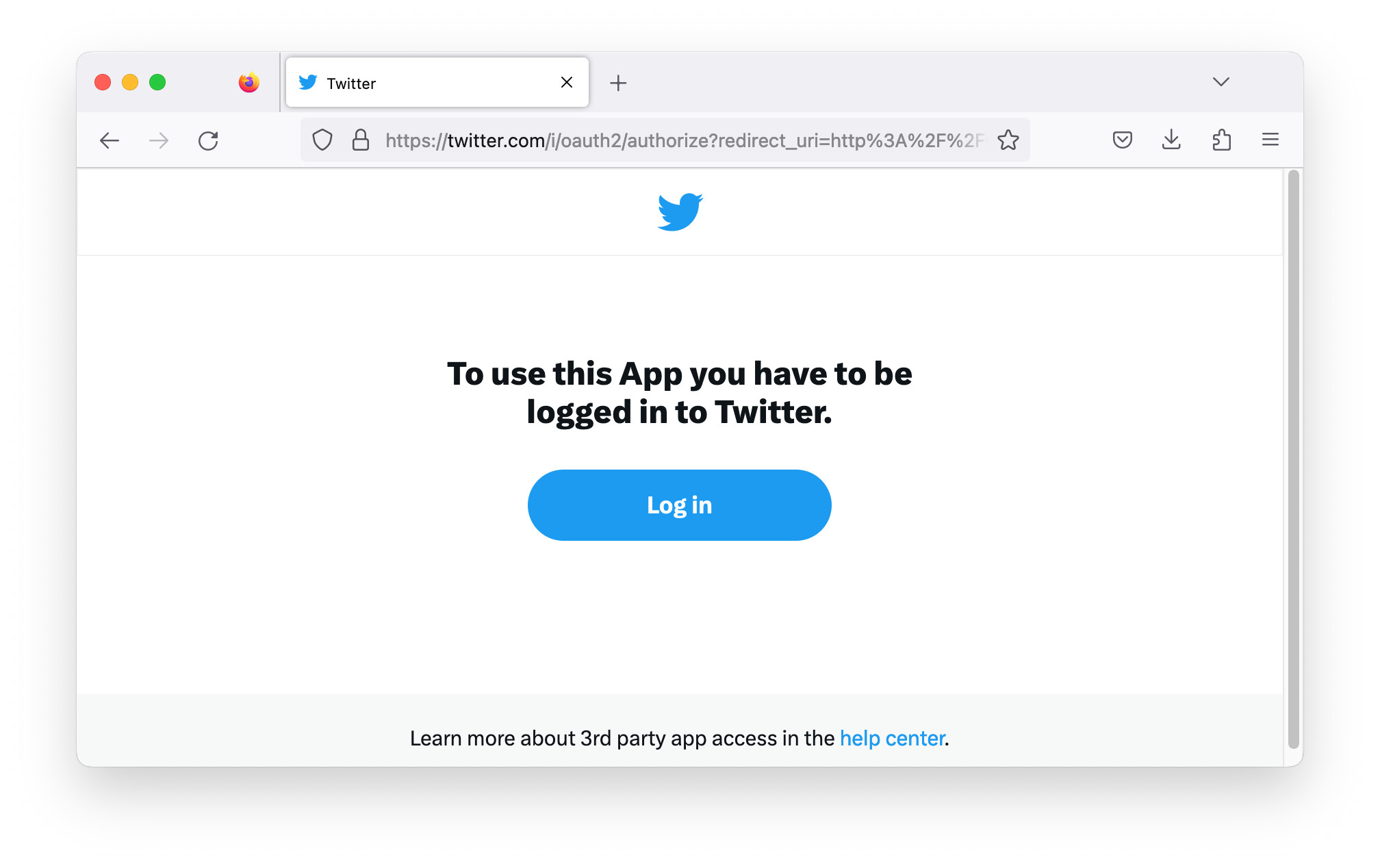 img: oauth pkce twitter login page